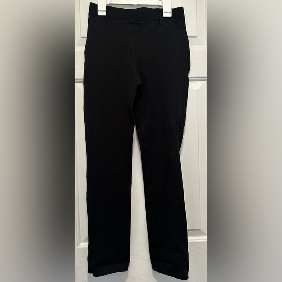 Quince Ultra-Stretch Ponte Pintuck Ankle
Pant Black Size Extra Small - Picture 3 of 4